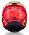 Prilba ALPINESTARS S-M3 Fray červeno žlto fluo čierna lesklá