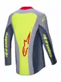 Dres ALPINESTARS Techstar Melt červeno sivý 