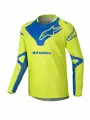 Dres ALPINESTARS Racer Veil žlto modrý detský 