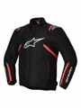 Bunda ALPINESTARS T-SPS V2 WP čierno bielo červená 
