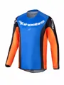 Dres ALPINESTARS Racer Melt oranžovo modrý detský 