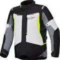 Bunda ALPINESTARS ST-1 WP sivo čierno žltá fluo 