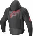 Bunda ALPINESTARS Zaca Air Venom čierno červené  