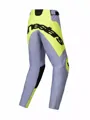Nohavice ALPINESTARS Racer Veil sivo žlté detské 