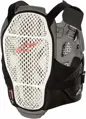 Chránič hrude ALPINESTARS A-4 Max bielo sivo červený 