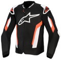 Bunda ALPINESTARS T-GP Air čierno červená fluo