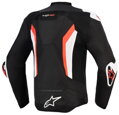 Bunda ALPINESTARS T-GP Air čierno červená fluo