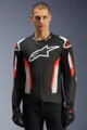 Bunda ALPINESTARS T-GP Air čierno červená fluo