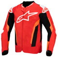 Bunda ALPINESTARS T-GP Air svetločerveno červeno čierna