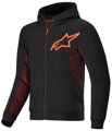 Mikina ALPINESTARS Chrome Air Sport čierno červená fluo