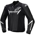 Kožená bunda ALPINESTARS Faster V3 Airflow čierno biela