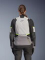 Dámska bunda ALPINESTARS Stella V4 Drystar svetlosivo tmavosivo čierno žltá fluo