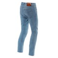 Motocyklové nohavice DAINESE 5-Pocket Denim Slim svetlo modré skrátené