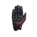 Rukavice DAINESE Ermex čierno lávovo červené