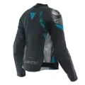 Dámska kožená bunda DAINESE Avro 5 čierno modro antracitová