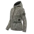 Dámska textilná bunda DAINESE Centrale Absøluteshell Pro camo sivá