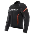 Textilná bunda DAINESE Air Frame 3 čierno fluo červená