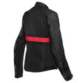 Dámska textilná bunda DAINESE Ribelle Air čierno lávovo červená