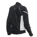 Dámska textilná bunda DAINESE Air Frame 3 čierno bielo biela