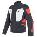 Bunda DAINESE Carve Master 2 Gore-tex D-Air® čierno sivo červená