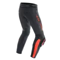 Kožené nohavice DAINESE Super Speed čierno červené fluo