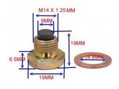 Magnetická vypúšťacia skrutka M14x1,25