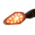 BARRACUDA LED smerovky mini VIPER čierne krátke