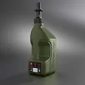 Rýchlotankovací kanister TUFF JUG tmavozelený 10L