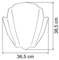Plexi MRA Racing-Screen pre naháče s montážnou sadou