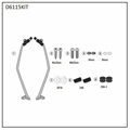 Montážna sada na plexi GIVI 6115DT pre KYMCO X-TOWN 125-300 CITY (20-23) D6115KIT