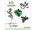 Tetovačky na telo KAWASAKI detské