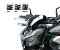 Plexi KAWASAKI stredné pre Z900, SE dymové