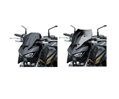 Plexi KAWASAKI zvýšené pre Z650 S, dymové