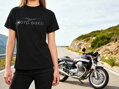Tričko MOTO GUZZI Essential dámske čierne