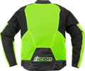 Bunda ICON Overlord3 Mesh Hi-Viz žltá 