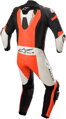 Jednodielna kombinéza ALPINESTARS Missile V2 Ignition Tech Air čierno bielo červená fluo 