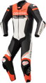 Jednodielna kombinéza ALPINESTARS Missile V2 Ignition Tech Air čierno bielo červená fluo 