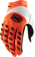 Rukavice 100 PERCENT Airmatic oranžové fluo