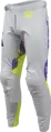 Nohavice THOR Launchmode Bleach sivo žlté fluo