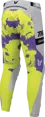 Nohavice THOR Launchmode Bleach sivo žlté fluo
