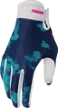 Rukavice THOR Launchmode Bleach bielo modré