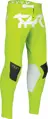 Nohavice THOR Sport Riot bielo žlté fluo detské  