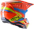 Prilba ALPINESTARS S-M5 Action 2 oranžová lesklá 