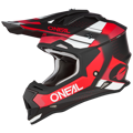 Prilba ONEAL 2SRS Spyde čierno červeno biela matná