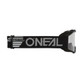 Okuliare ONEAL B-10 Solid čierne s čírim sklíčkom detské 
