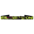 Okuliare ONEAL B-10 Attack čierno žlté fluo s modrým zrkadlovým sklíčkom detské 