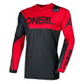 Dres ONEAL Element Racewear čierno červený