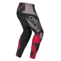 Nohavice ONEAL Element Roller sivo červené