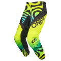 Nohavice ONEAL Element Nova žlté fluo detské