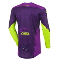 Dres ONEAL Mayhem Paint fialovo žltý fluo